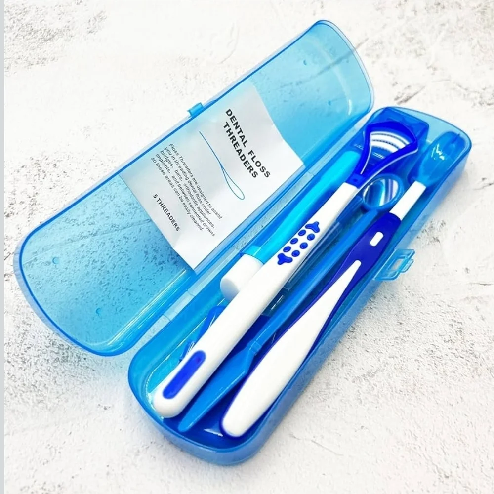 Blue Dental Care Set